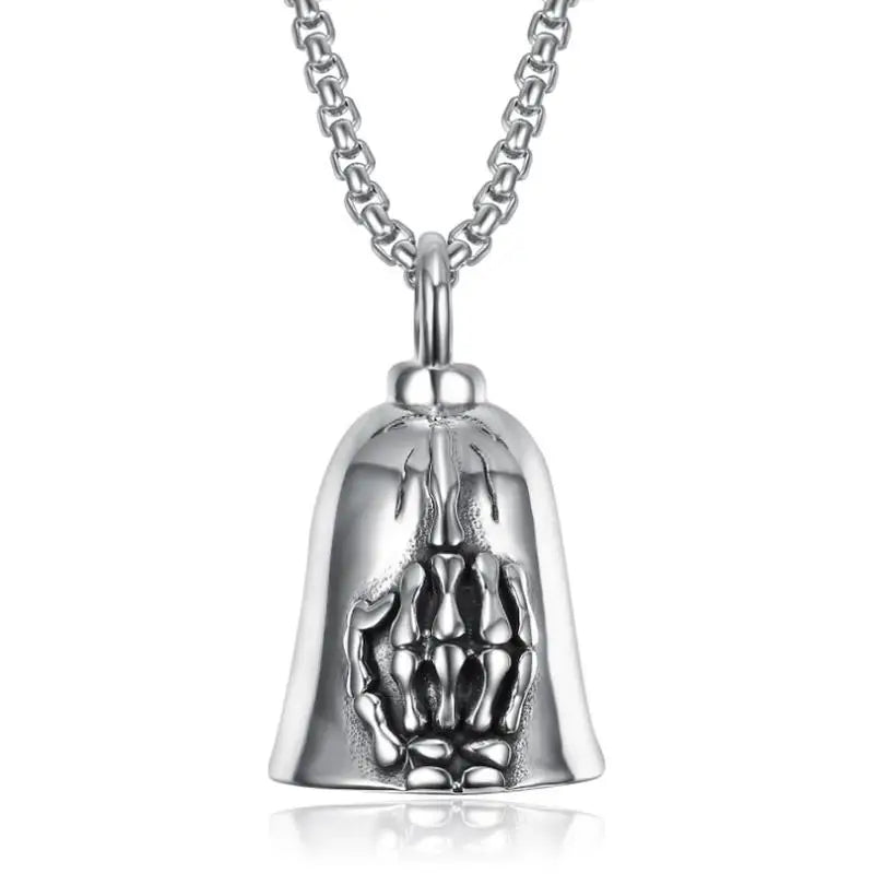 🌟 Colgante Alas de Arcángel Miguel Punk - Joyería para Hombres con Estilo Biker 🏍️✨