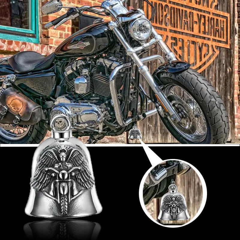 🌟 Colgante Alas de Arcángel Miguel Punk - Joyería para Hombres con Estilo Biker 🏍️✨
