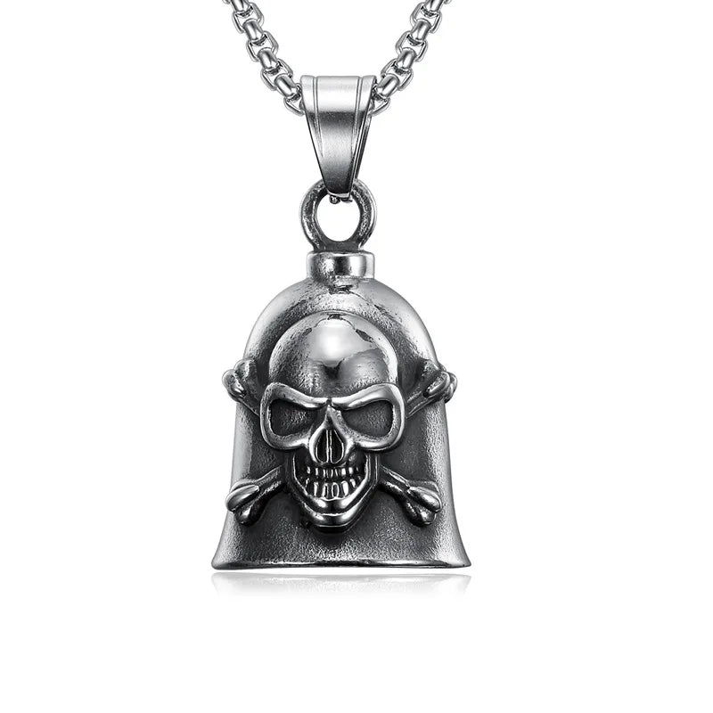 🌟 Colgante Alas de Arcángel Miguel Punk - Joyería para Hombres con Estilo Biker 🏍️✨