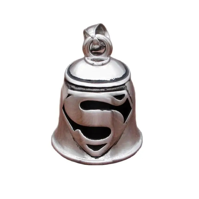 🌟 Colgante Alas de Arcángel Miguel Punk - Joyería para Hombres con Estilo Biker 🏍️✨