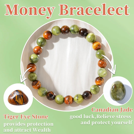 🌟 Pulsera de Sanación para la Prosperidad y la Abundancia ✨