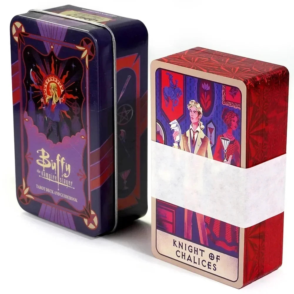 Tarot Oculto Luna Lapin Sueños Lúcidos – 78 Cartas Del Toro para Principiantes con Guía y Caja Metálica 🔮✨